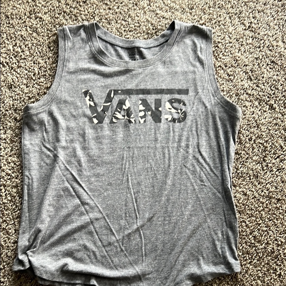 Vans Gray Women's‎ Tank Top